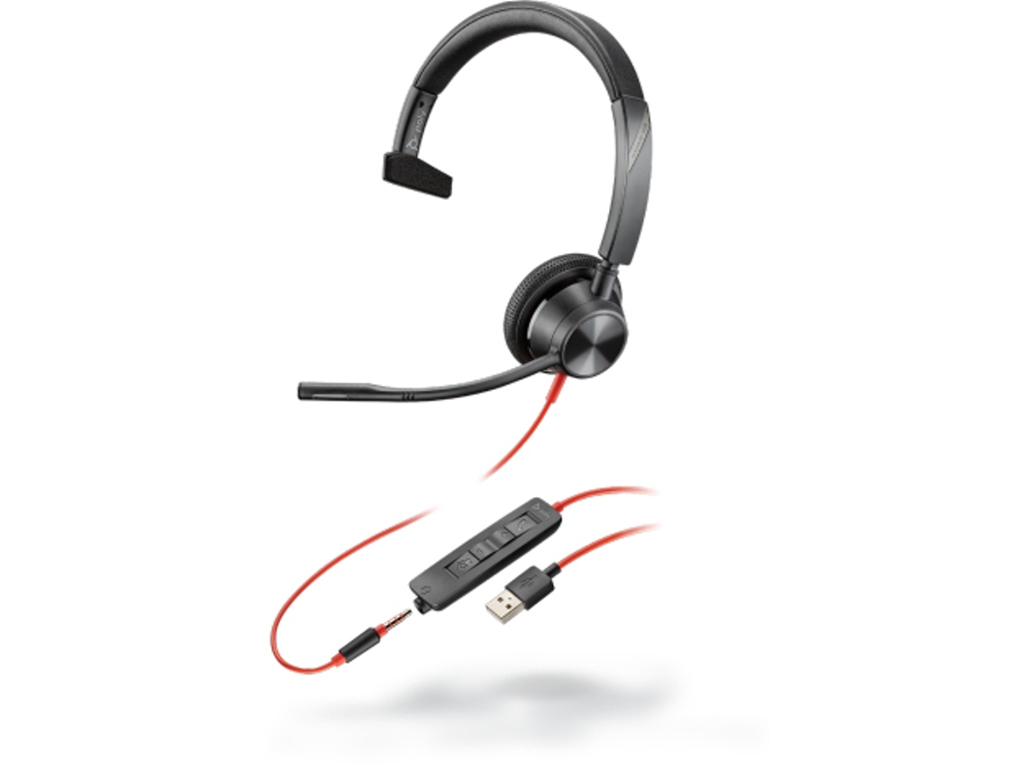 Auriculares entrada usb a POLY Blackwire 3315 BW3315-M