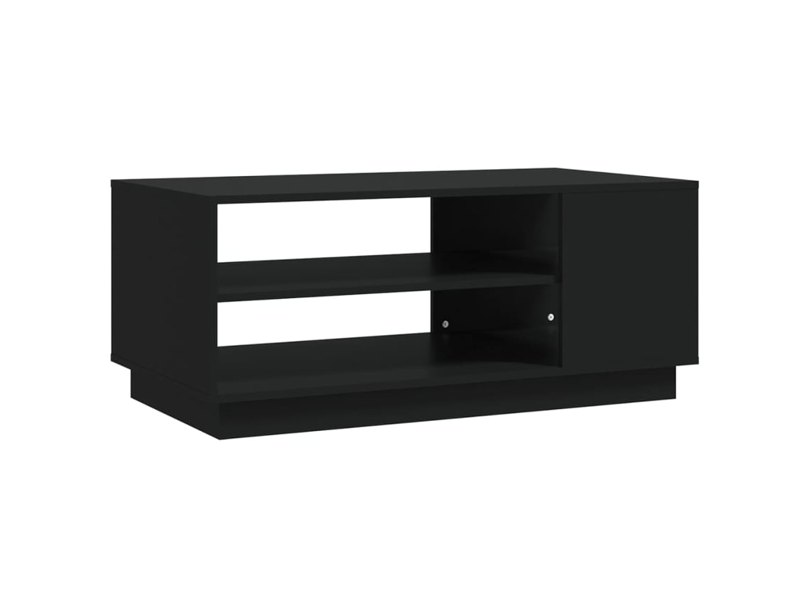 Mesa de centro 102x55x43 cm Tablero de partículas negro MAISON EXCLUSIVE