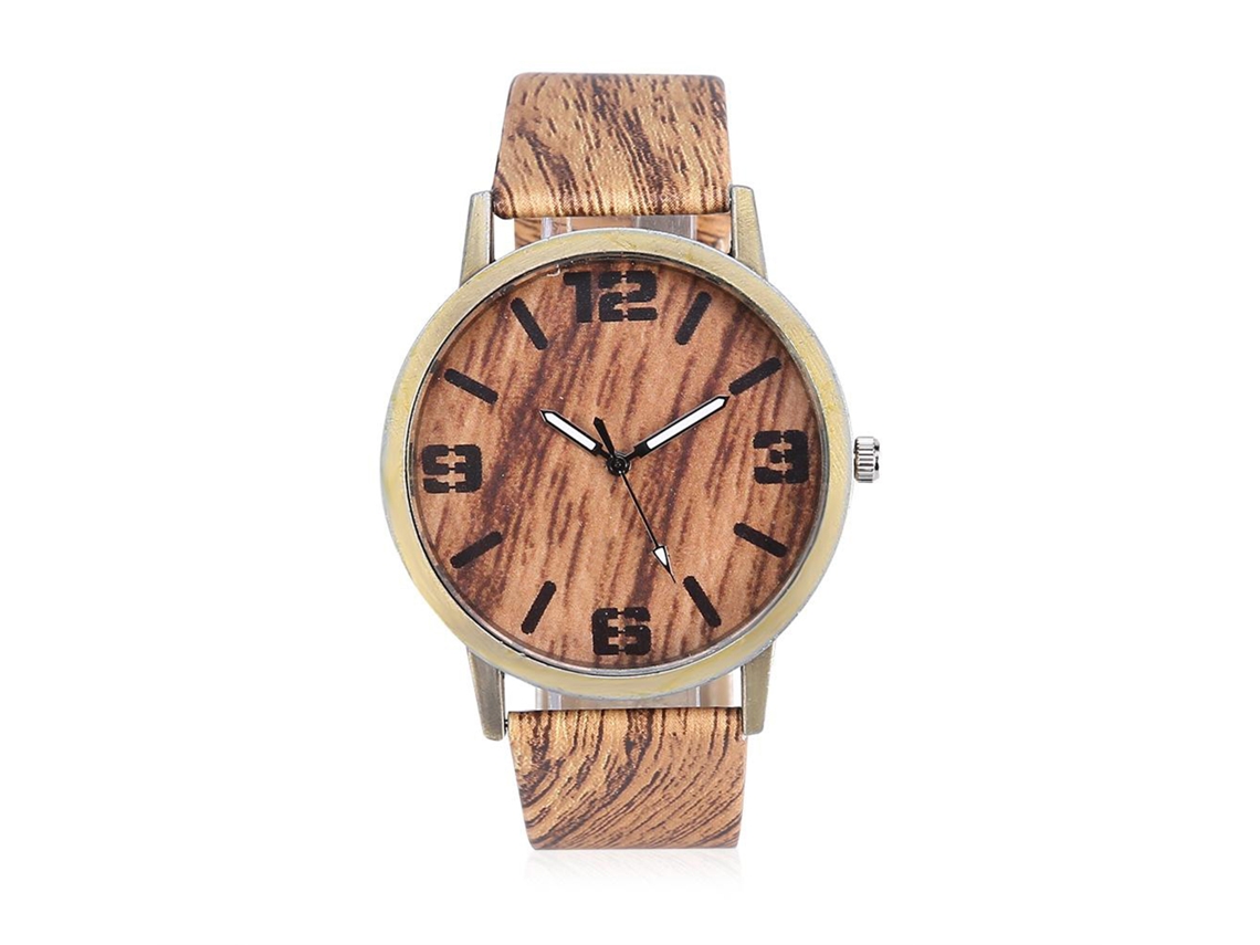 Reloj De Pulsera Analógico De Cuarzo Con Correa De Poliuretano Y Caja De Aleación (3)