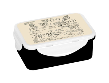 Fiambrera Pato Donald Vintage 18 x 13 x 8 cm GEDA LABELS