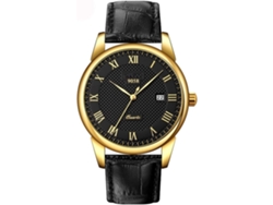 Reloj Mecánico Automático En Piel Con Calendario Esqueletoyuysan