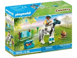 PLAYMOBIL PLAYMOBIL Country: poni coleccionable Lewitzer (Edad Mínima: 4)