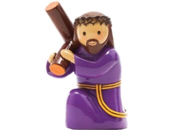 Figura Decorativa LITTLE DROPS OF WATERSeñor de los Pasos (Morado - Resina)