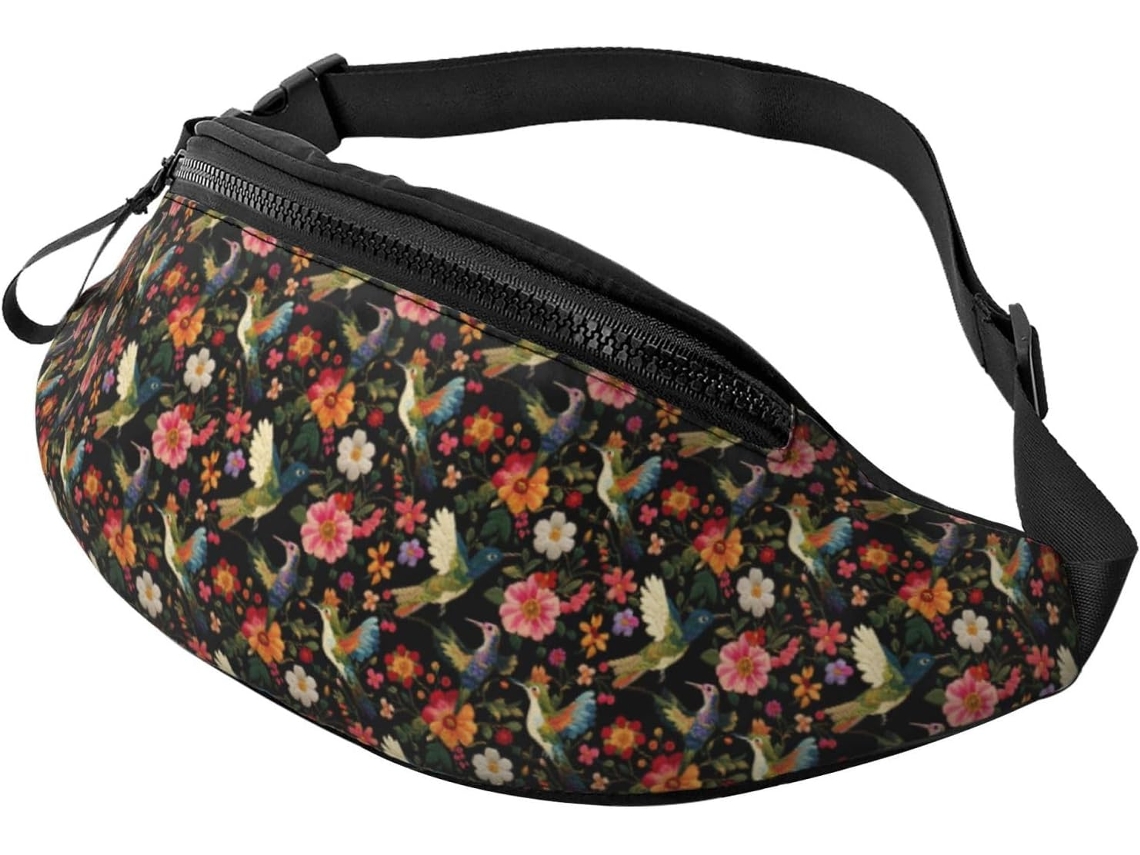 Riñonera Poliéster Para Hombre Diseño Estampado Vacaciones