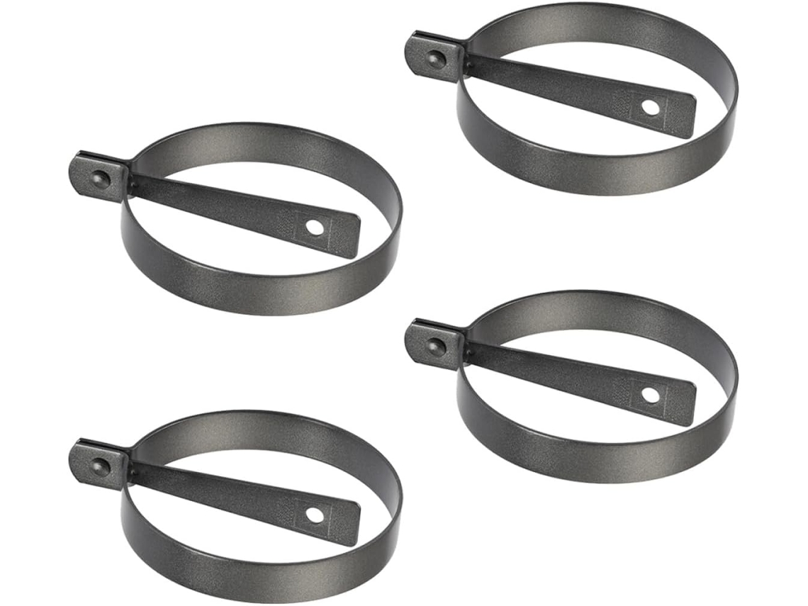4 Aros Antiadherentes Para Huevos, Fabricados