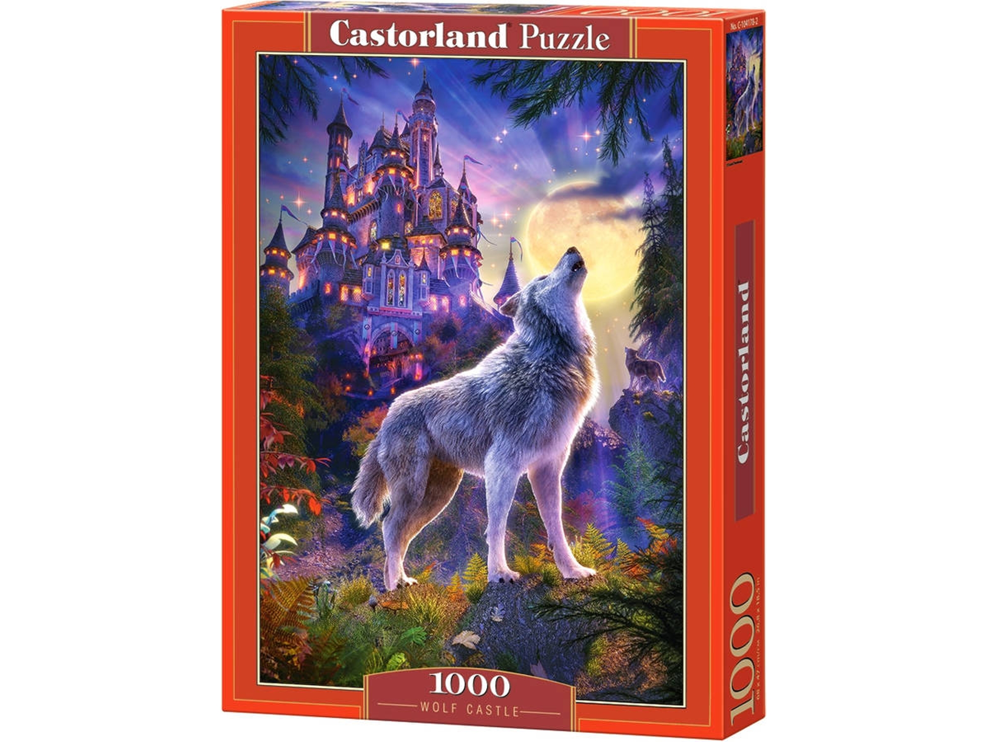 Puzzle CASTORLAND Wolf Castle (1000 Piezas)