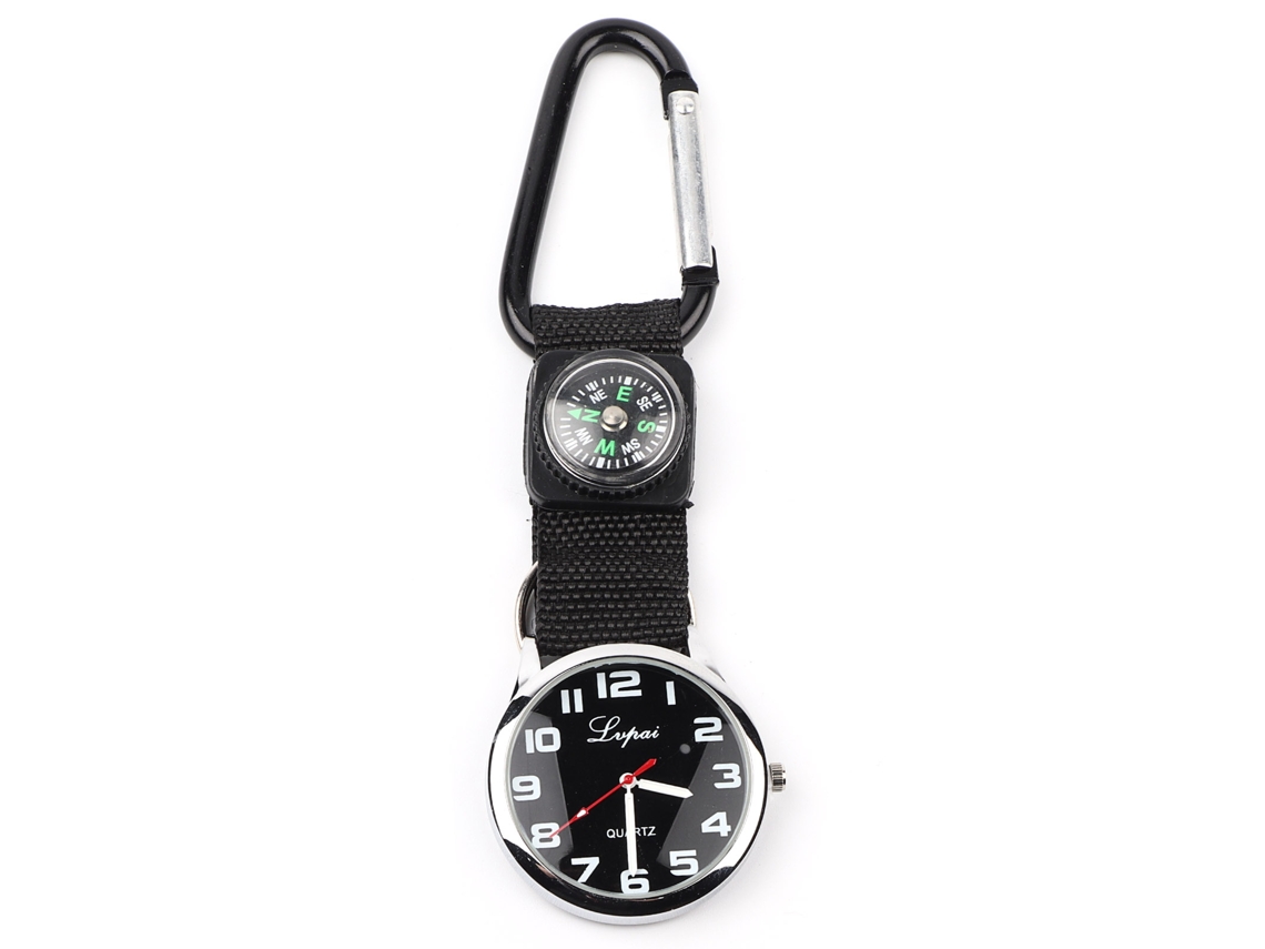 Reloj Deportivo Lvpai Con Brújula Y Rifle Para Acampada, Escalada Y Actividades Al Aire Libre - Negro