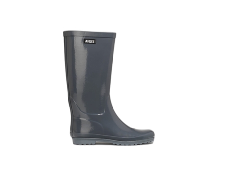Botas de Mujer AIGLE Lluvia Eliosa Gris (39)