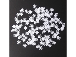Confeti navideño para decoración de mesa con copos de nieve y Papá Noel RNEMITERY
