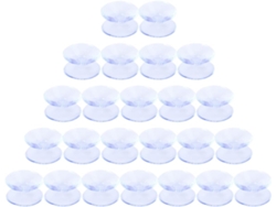 Ventosas Antideslizantes Silicona Doble Cara Mesa Cristal