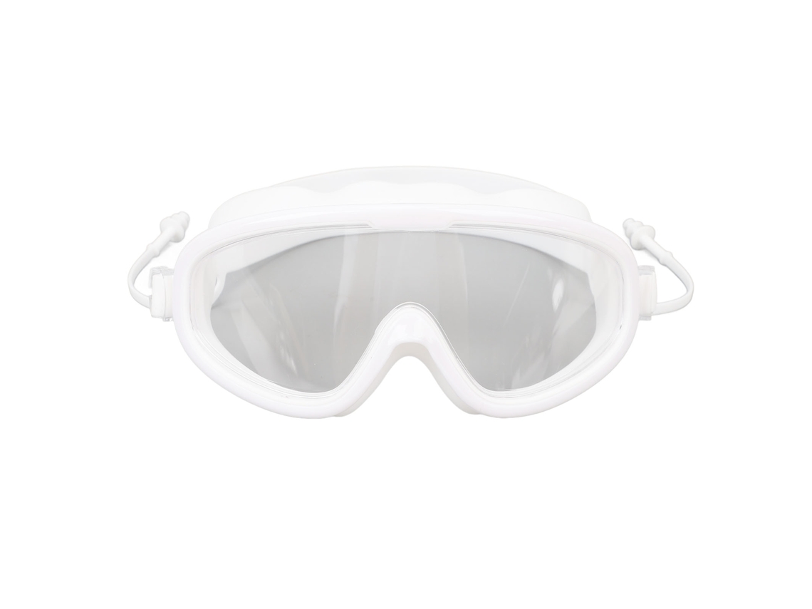 Gafas de natación unisex profesionales, impermeables y antivaho con revestimiento electrochapado, color blanco.