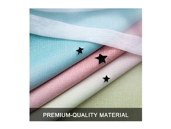 Cortinas de estrellas (persianas opacas de doble capa)