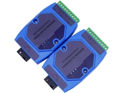 Módulo Transceptor Sc Convertidor De Puerto Serie Rs485 A Fibra Óptica, Adaptador Rs422
