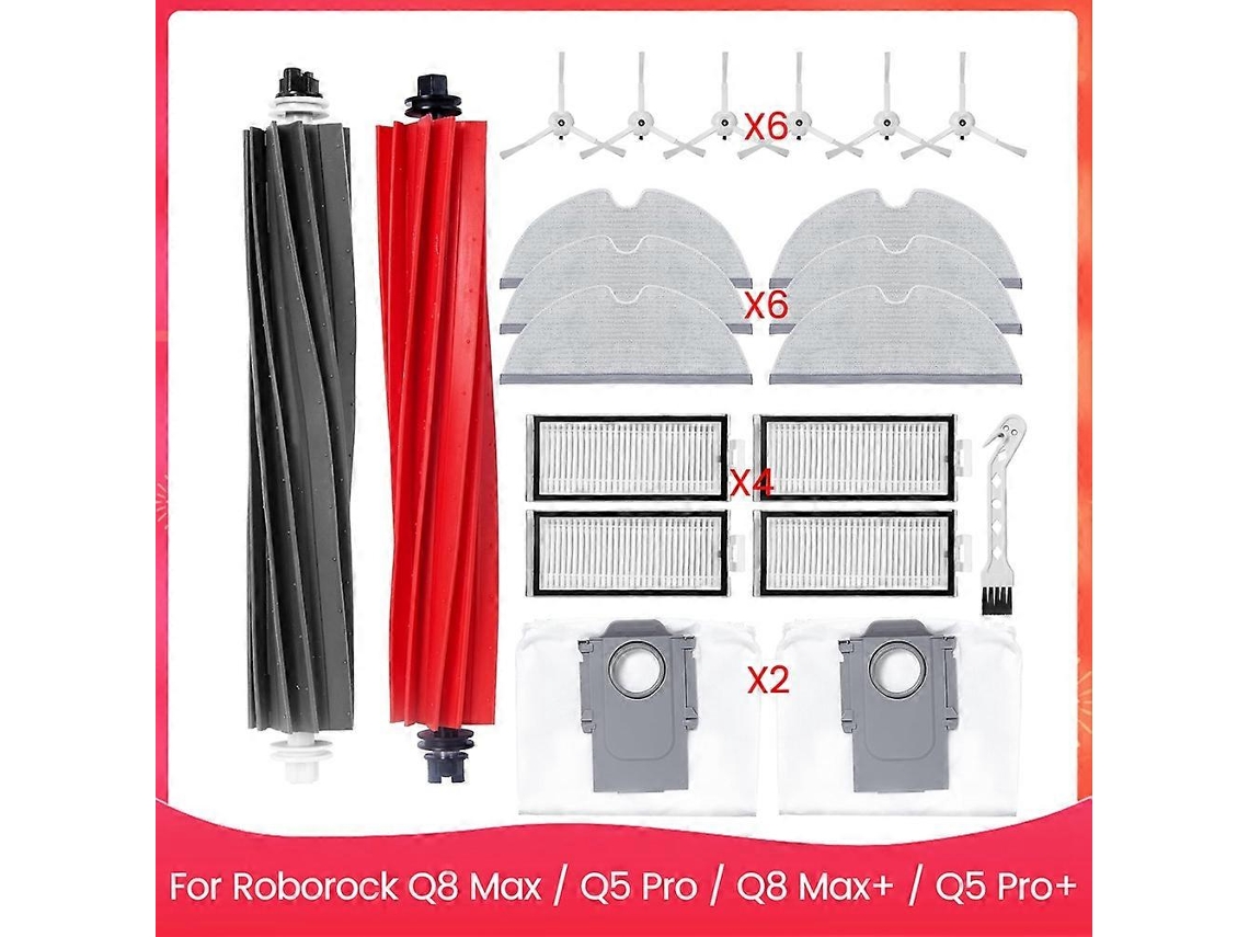 Accessory Set For Q8 Max / Q5 Pro / Q8 Max+ / Q5 Pro+ Robot Vacuum Cleaner Spare Parts