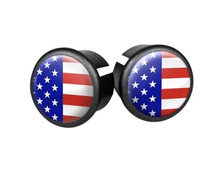 Juego de 2 tapas de manillar para bicicletas de carretera VELOX Doming Usa