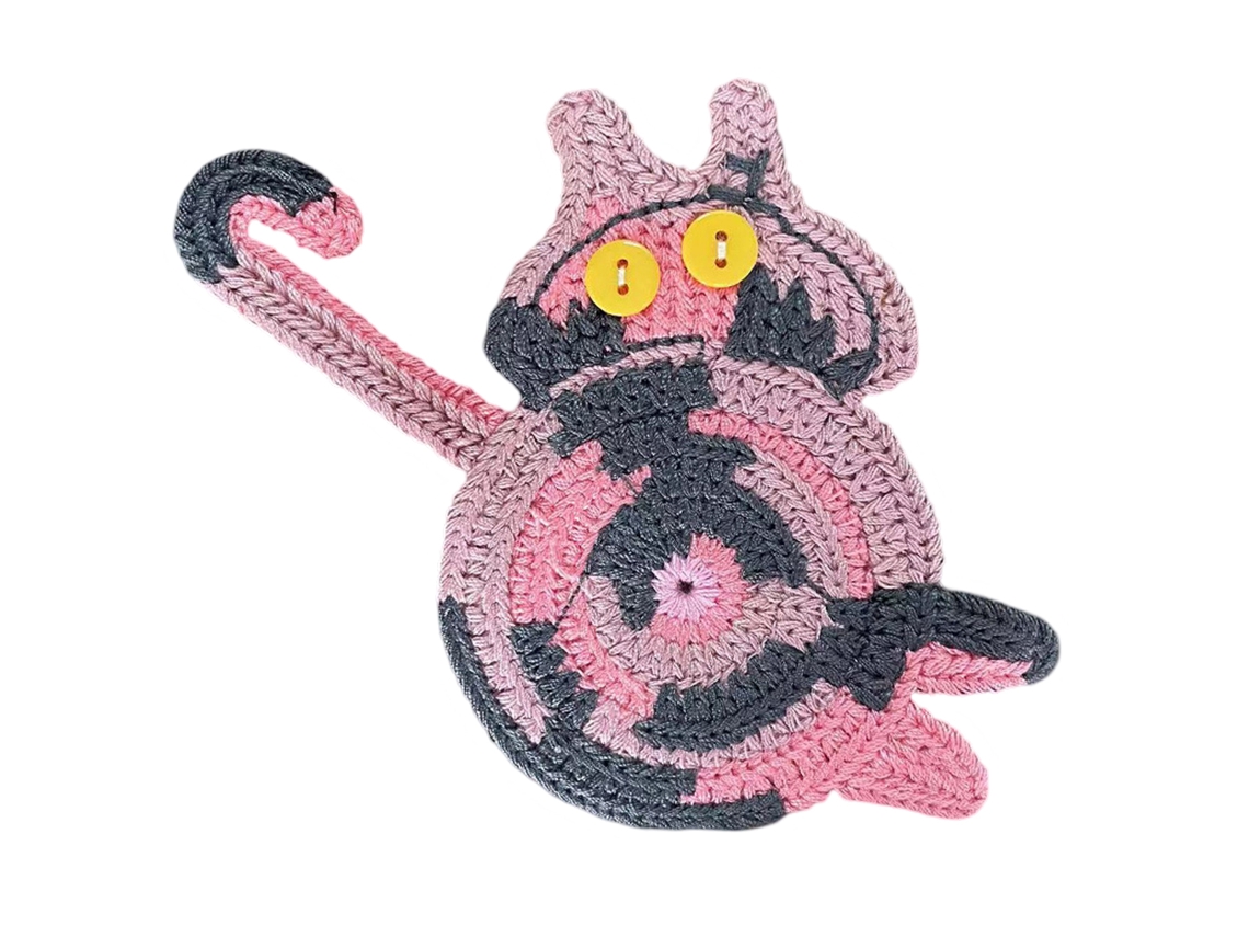 HYMNORA Posavasos con temática de gatos - Regalo para amantes de felinos, aislante térmico
