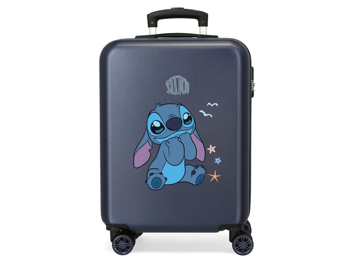 Disney Maleta De Cabina Stitch Excited Abs Marino