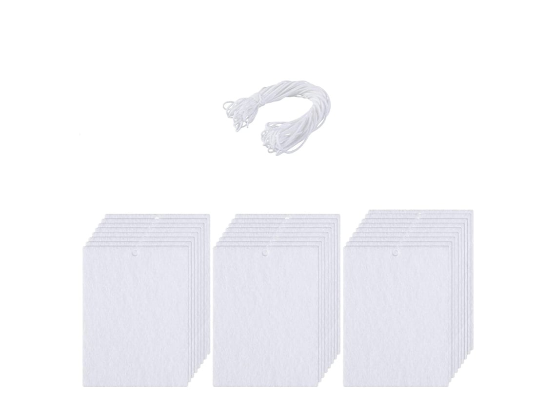 25 Láminas Ambientadoras Para Coche Mediante Sublimación. Láminas Colgantes Perfumadas Para Coche. Láminas Rectangulares Fragantes Para Bricolaje.