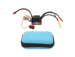Controlador de velocidad eléctrico ESC Hobbyfans 2026, resistente al agua, 80A, sin escobillas, para coches RC 1/8 y 1/10.