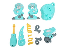 Juguete educativo de dinosaurio 3D para niños, modelo para armar, decoración del hogar.