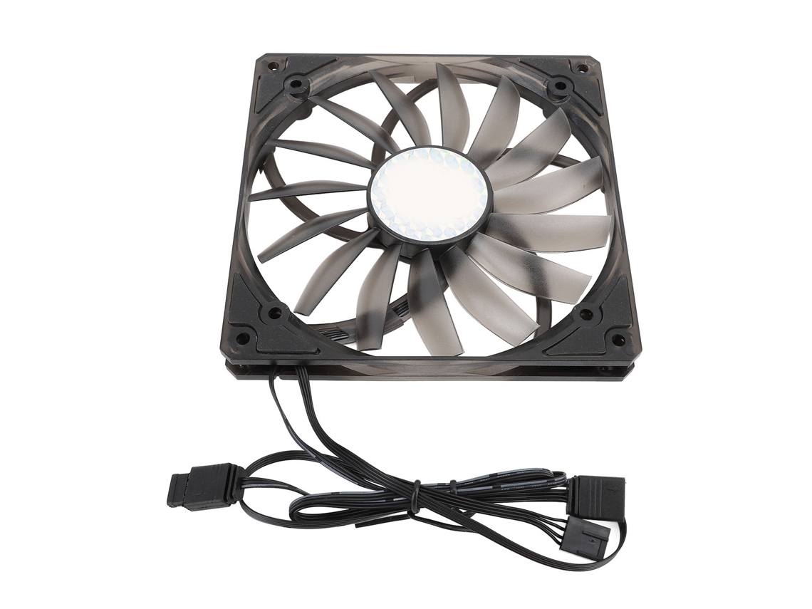 Ventilador De Refrigeración Para Caja De Pc De Rodamiento Mfdb Ultrafino 15mm Pwm Argb De 140mm, 300-1100rpm