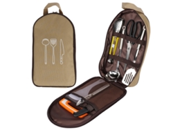 Juego De Utensilios De Cocina Portátiles Multifuncionales De Acero Inoxidable Para Acampar - Kit De Utensilios De Cocina Para Exteriores