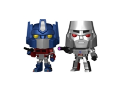 ¡Figura pop metálica exclusiva de Funko G1 Optimus Prime y Megatron Us! Vinilo 2Pk TRANSFORMADORES