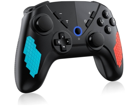 Controlador para interruptor Controlador inalámbrico Switch Pro con giroscopio Turbo de 6 ejes, controlador de interruptor Bluetooth recargable de ...