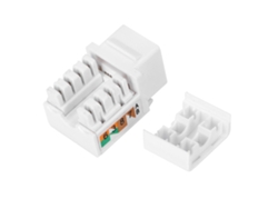 Módulo Ethernet Cat6 Rj45-8p8c, Componente Electrónico Con Cubierta Antipolvo.