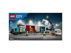 Lego City - Puerto De Trenes De Mercancías Con Grúa Y Camión - 60509