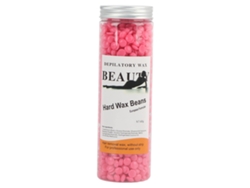 Cera Quemada Dura Depilatoria 400g Frijoles Cera Para Depilar Brazos Cuerpo Bikini Fresa