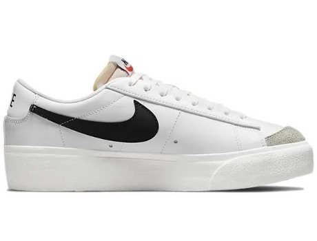 Zapatillas NIKE Blazer Low Platform de Mujer (37.5 - Blanco)