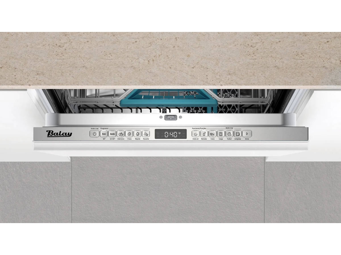 Lavavajillas Integrable BALAY 3VF6660SA (13 Cubiertos - 59.8 cm - Panel Inox)