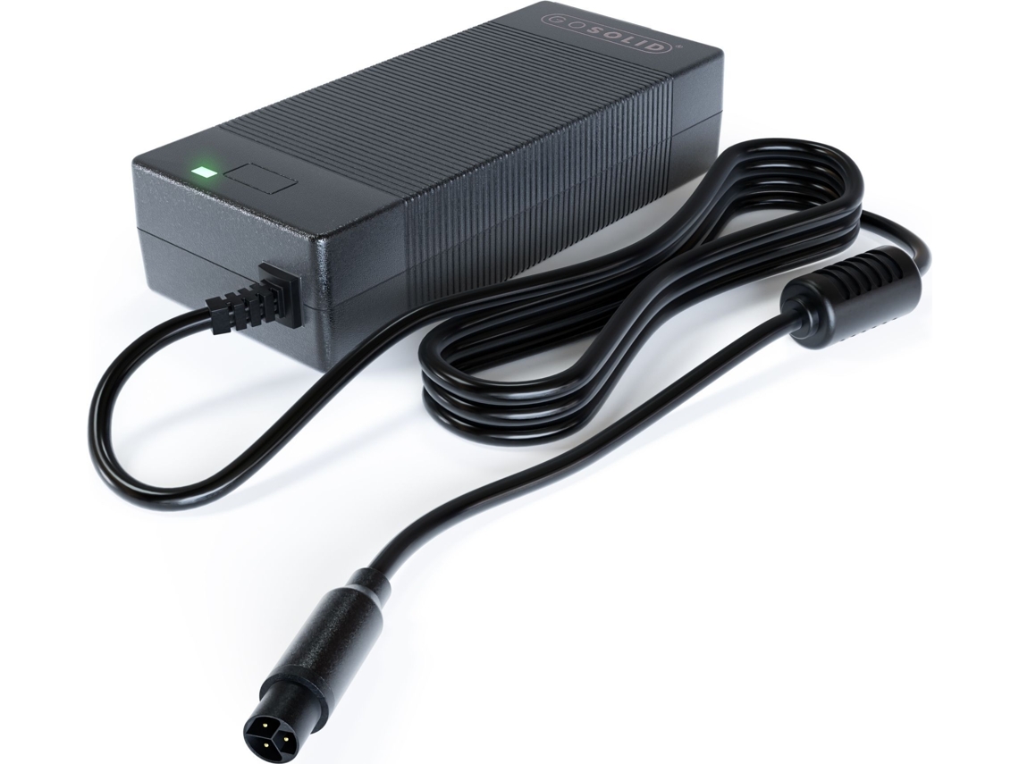 Cargador compatible con bicicletas eléctricas Huyser Maleo y Domaso Novara de 42 V/2 A (3 pines)