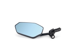 Rockbros Espelho Retrovisor Bicicleta Versão Fibra Carbono 360° Ajustável Antirreflexo Hd Guidão Mtb Segurança Pedalar
