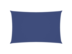 Maison Exclusive - Toldo De Vela Rectangular Tela Oxford Azul 5x8 M