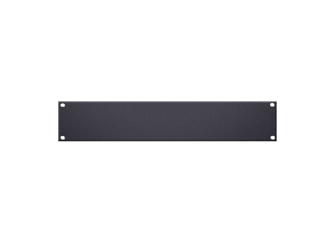 Panel de rack ciego 8722stl 2u "panel plano" ADAM HALL