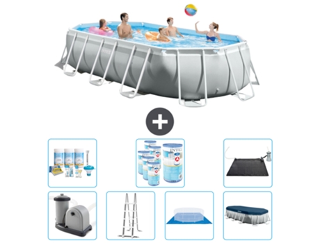 Piscina Tubular INTEX 26796GN-CB44 (13365 L - 274x122cm)