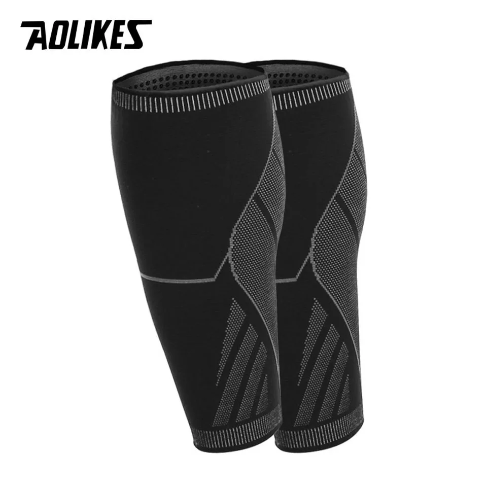 (Dos unidades, talla XL) Mangas de compresión unisex para pantorrillas: alivian el dolor de espinillas y piernas.