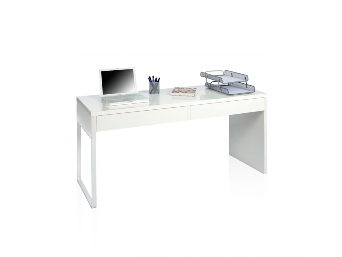 Mesa de escritorio Roxy Blanco Artik (Blanco Mate) 138 x 75 x 50 cm
