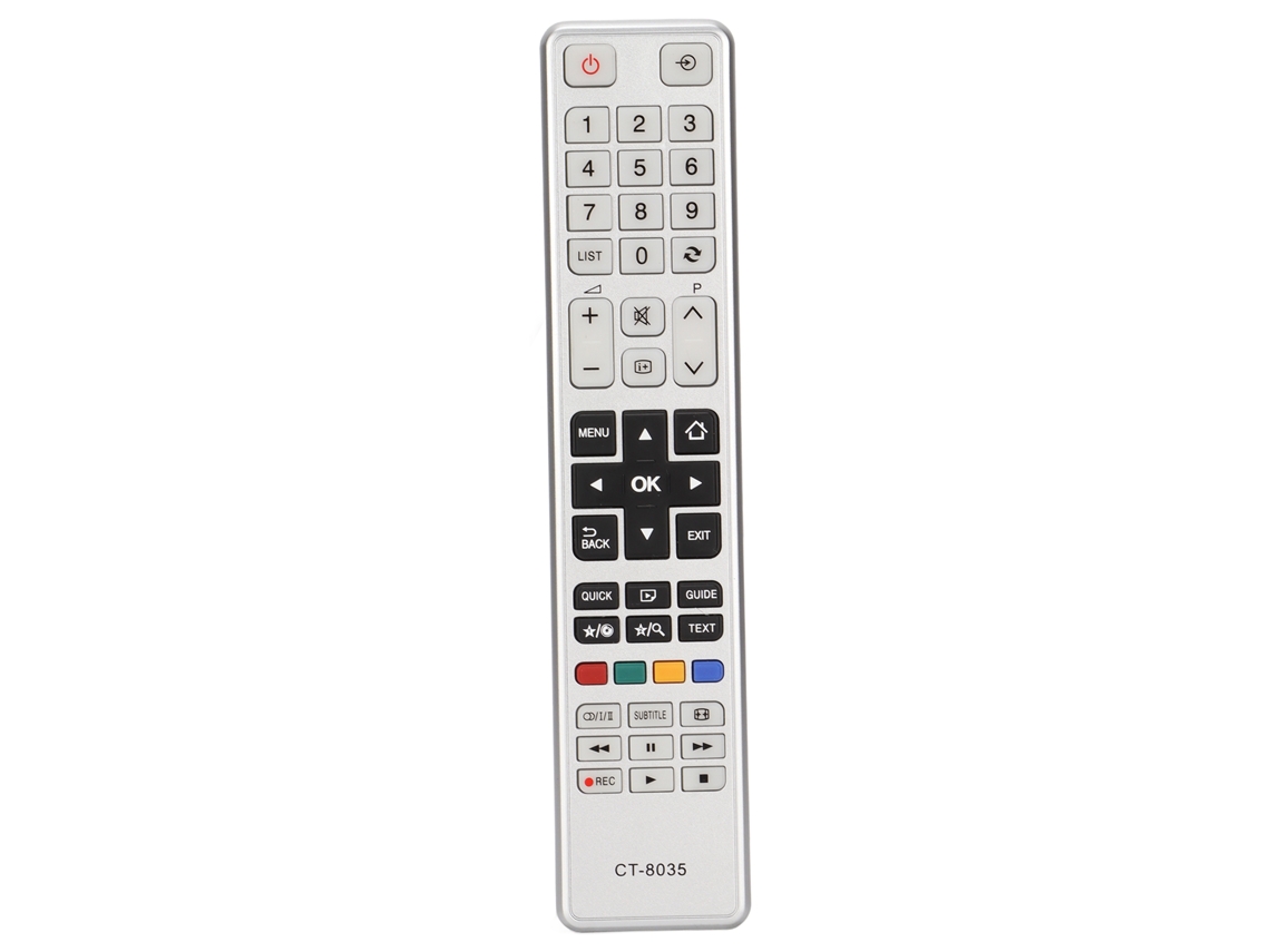 Control remoto compatible con televisores LED HD, fácil de usar