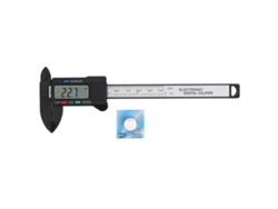 Medidor digital LCD de fibra de carbono de alta precisión de 0 a 100 mm