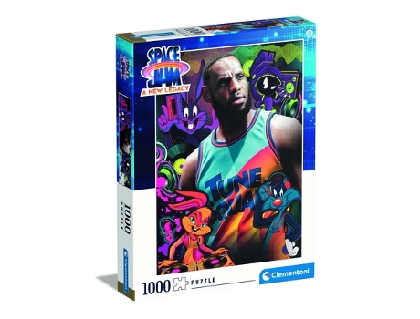 Puzzle CLEMENTONI Space Jam 2 Puzle de figuras 1000 pieza(s) Arte