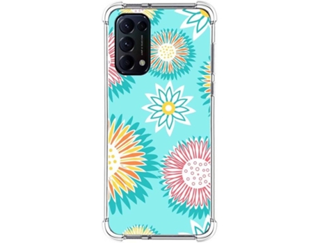 Carcasa Oppo Find X3 Lite 5G TUMUNDOSMARTPHONE Dibujos Antigolpes Flores 05 Multicolor