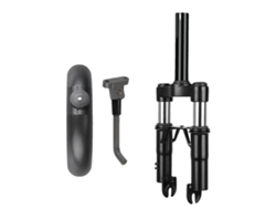 Kit de suspensión delantera para patinete eléctrico, excelente absorción de impactos, construcción de aluminio duradero, kit de suspensión delantera OEM