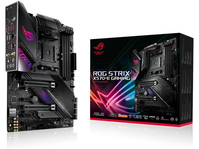Placa Base ASUS ROG Strix X570-E Gaming (Socket AM4 - AMD X570 - ATX)