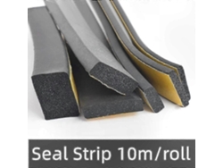 Tira de colocación de espuma EPDM con adhesivo para aplicaciones de aislamiento acústico y relleno Rosewell