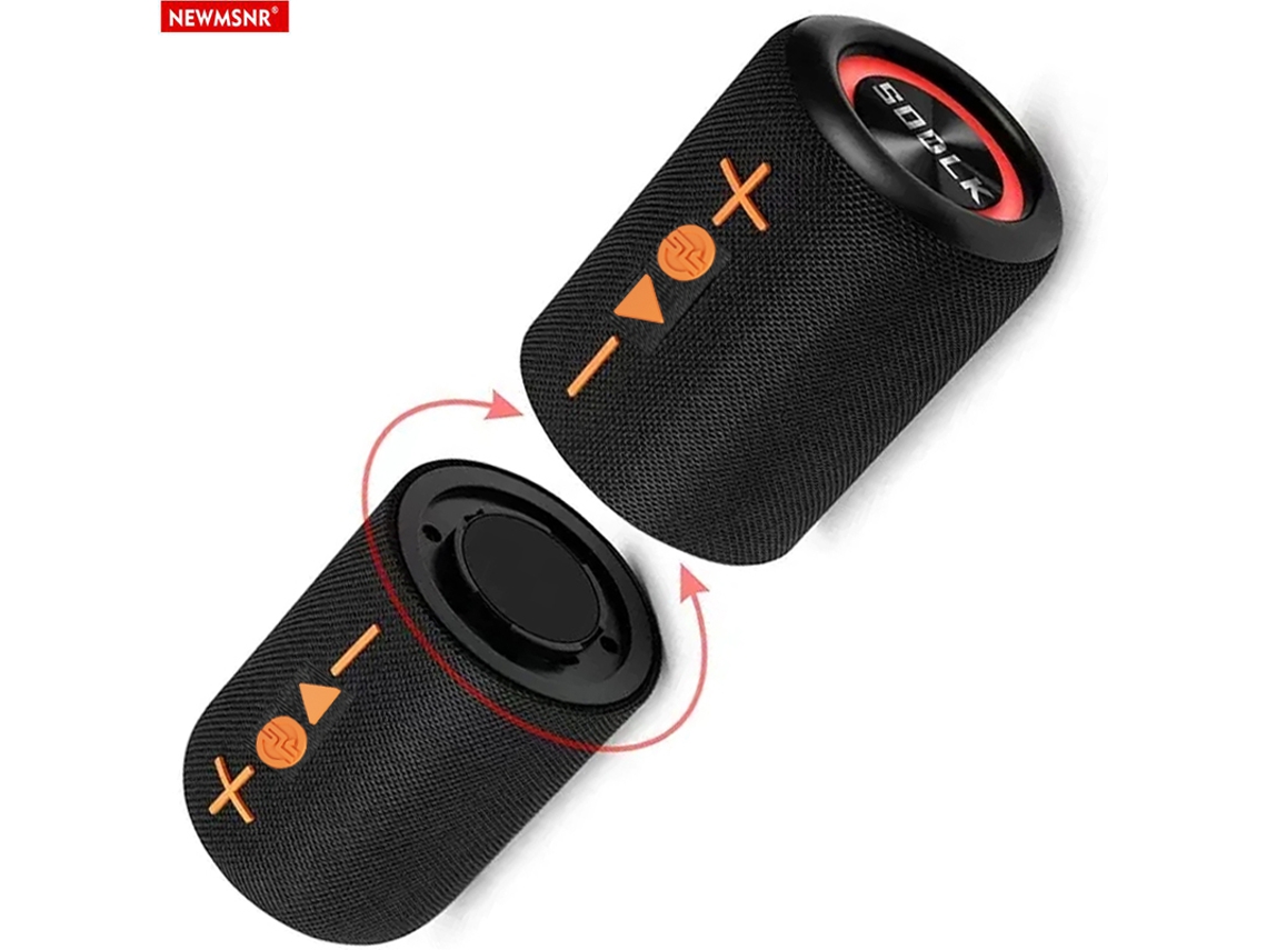 Altavoz Bluetooth Portátil 2 En 1 De 20 W Con Graves Potentes Y Colorido