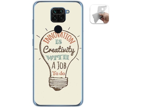 Carcasa Xiaomi Redmi Note 9 TUMUNDOSMARTPHONE Creativity Multicolor