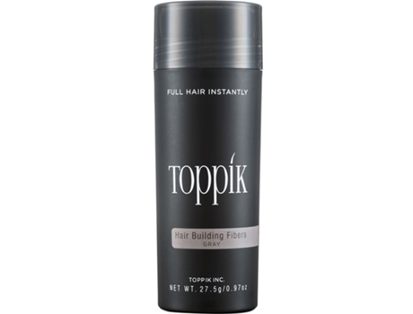 Hair Building Fibers Large 27.5g Gray TOPPIK